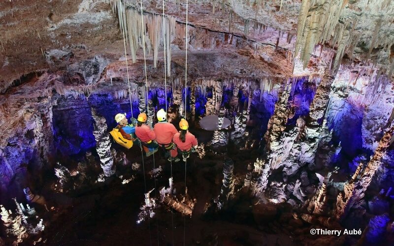 Grotte de la Salamandre - rappel -Gard