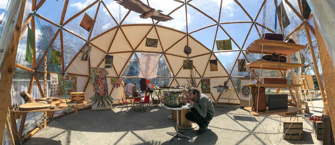 Dome nature Dome nature au Viaduc de Millau