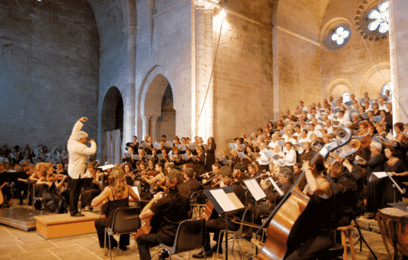 Concert à l'Abbaye de Sylvanès