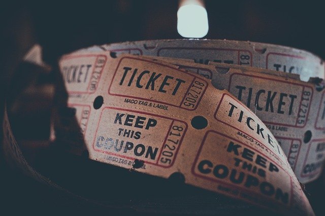 Tickets de cinéma Tickets de cinéma