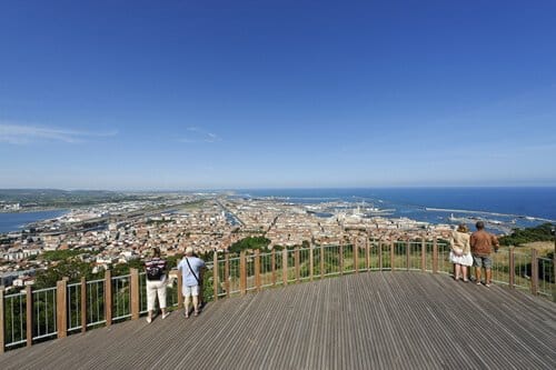 Vue du Mont Saint Clair - Sète