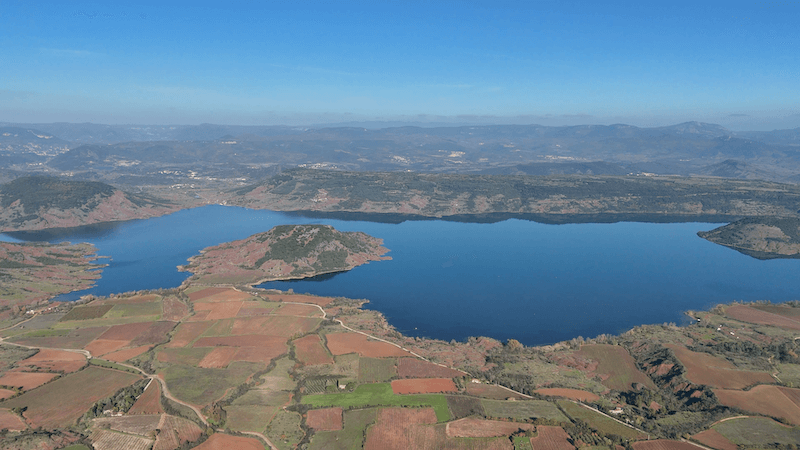 Vue Salagou Mont Liausson ©Arnaud Commune Lac du Salagou - Vue depuis le Mont Liausson
