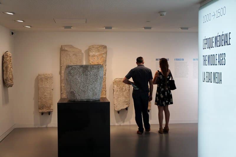 © Julien Lefebvre – Musée de la Romanité à Nîmes Visite au frais du Musée de la Romanité à Nîmes dans le Gard