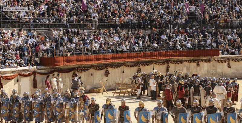 Les grands jeux Romains - Arènes de Nîmes