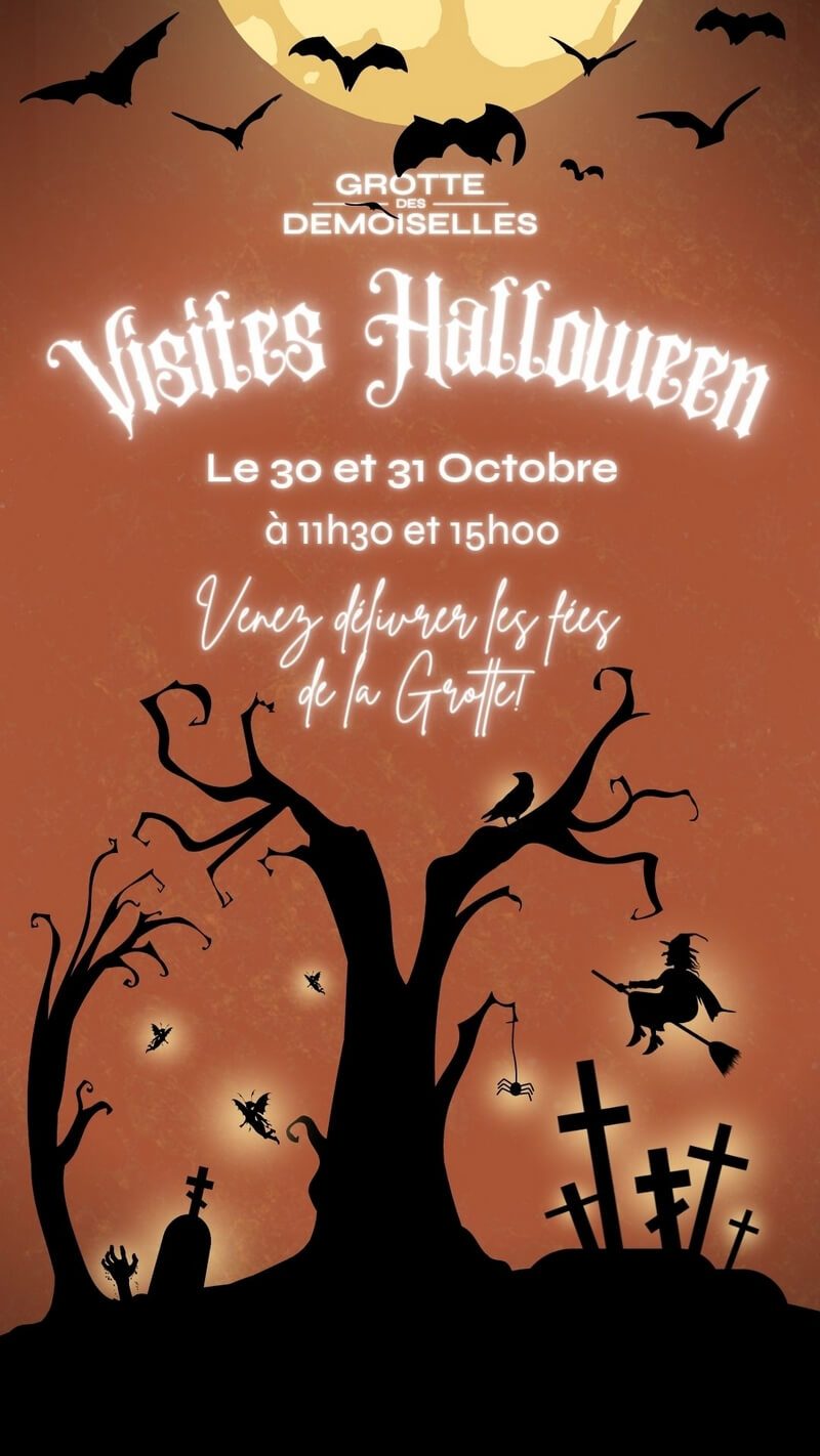 halloween-coverDemoiselles Halloween 2022 grotte des demoiselles