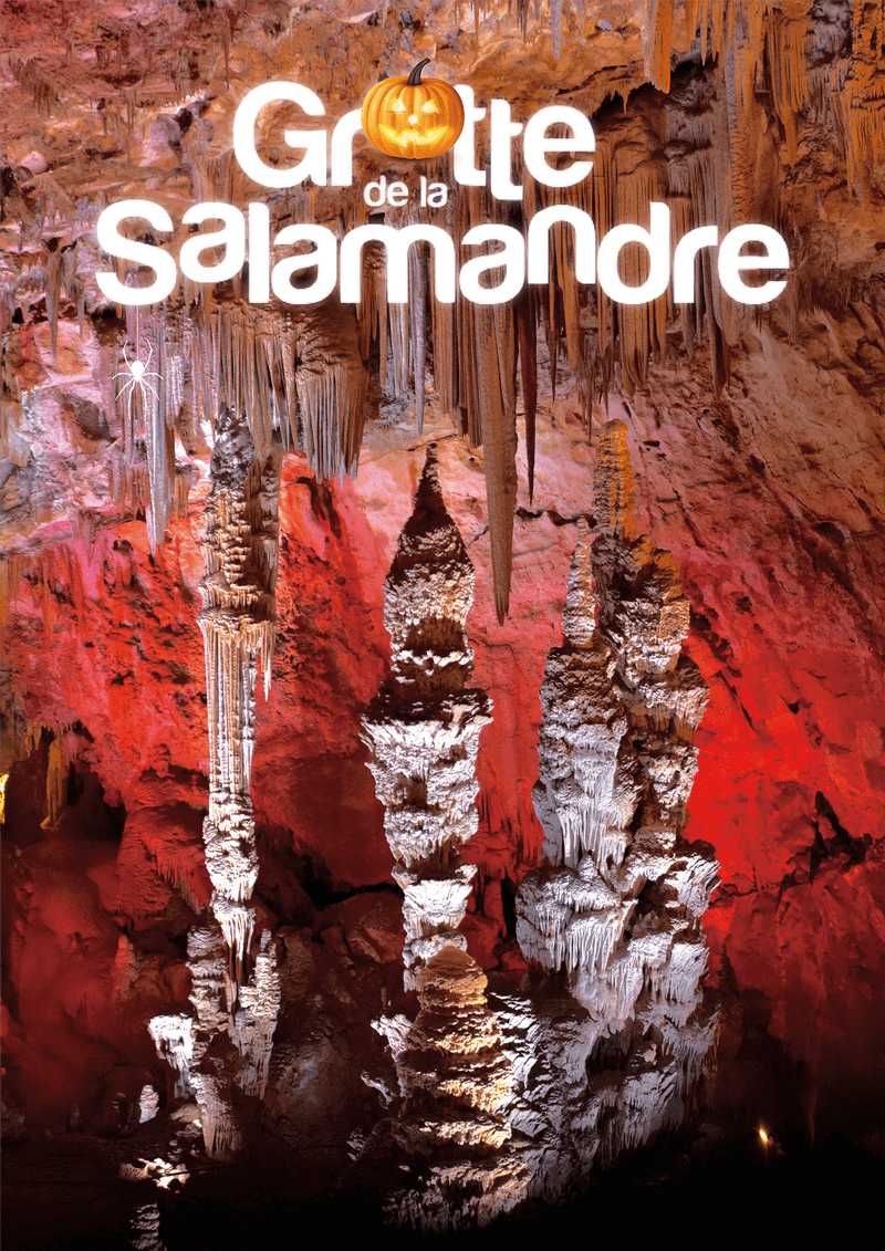visuel vertical Grotte de la Salamandre - Halloween 2021