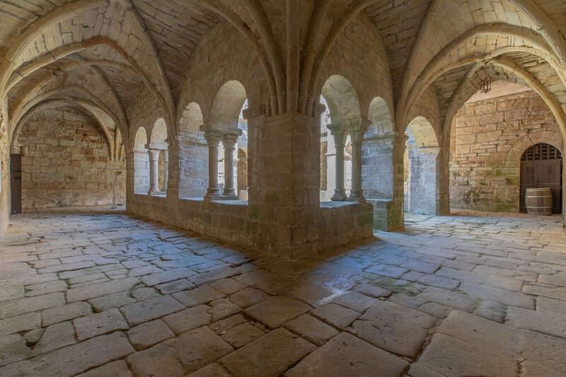 Cloître du prieuré de Grandmont- Hérault