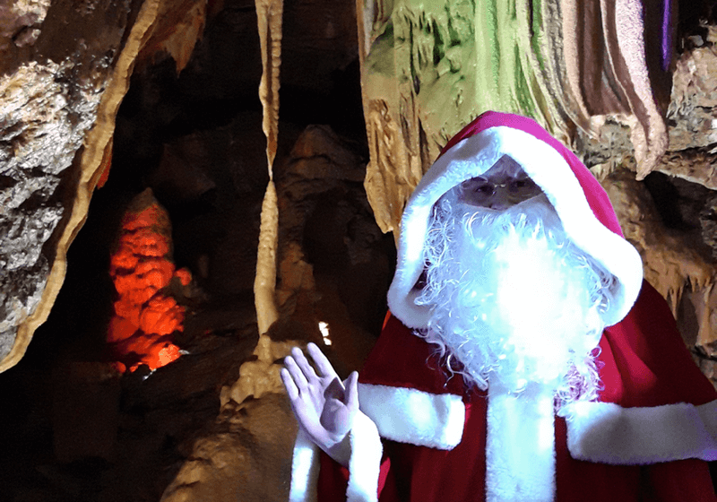Père Noel - Grotte de Trabuc