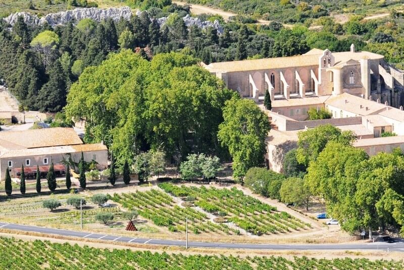 vue aérienne domaine de valmagne