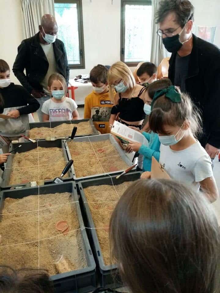Atelier archéologie au musée de lodève