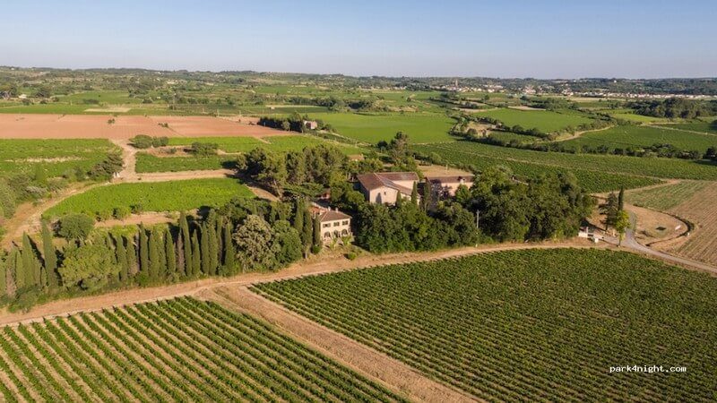 Domaine de la Conseillère vu du ciel