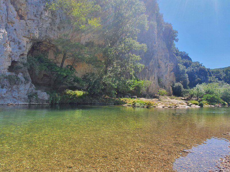 Plage du Roy, à la Cèze