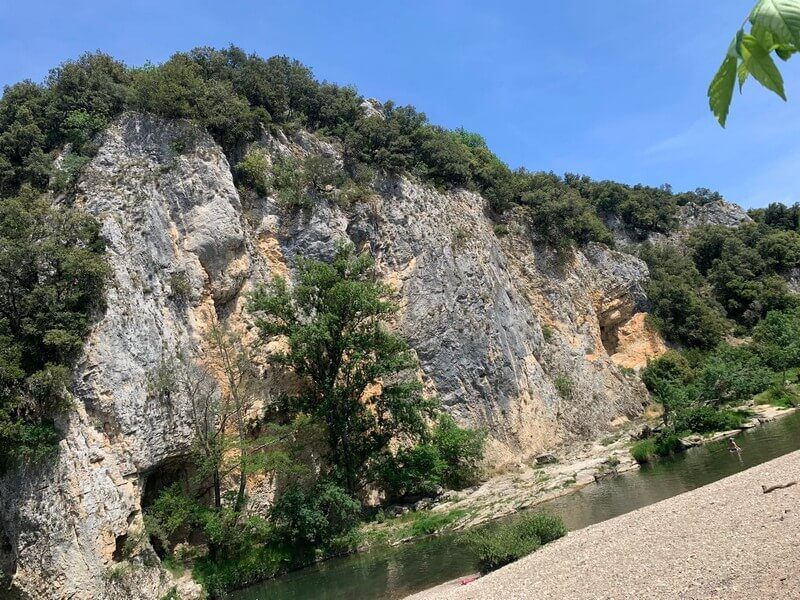 Plage du Roy, à la Cèze