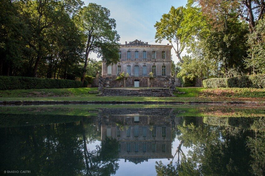 façade château de l'Engarran