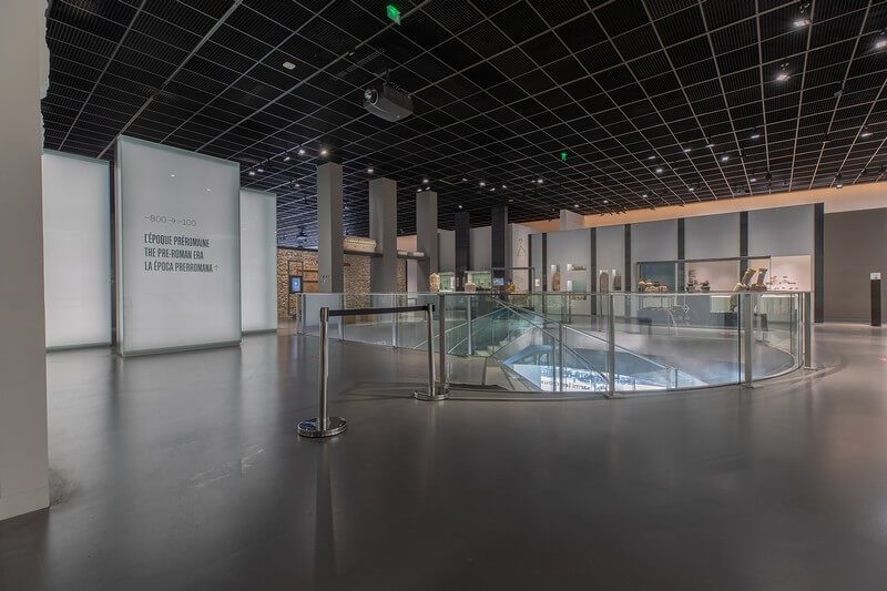 Intérieur Musée de la Romanité