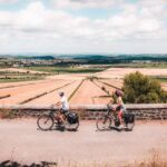 Balade à vélo jusqu'au Site archéologique et musée d'Enserune et passage devant l'étang asséché de Montady