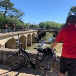 Boucle cyclo sur le canal du midi dans l'Hérault et passage devant l'ouvrage du Libron
