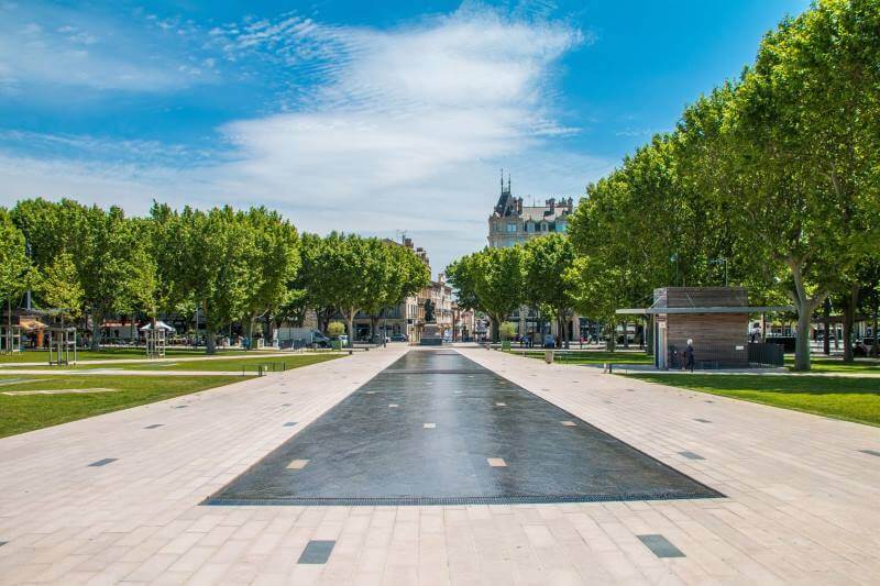 place Jean Jaurès Béziers