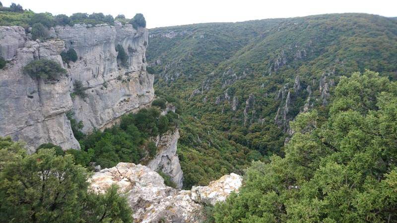 randonnée pédestre Minerve