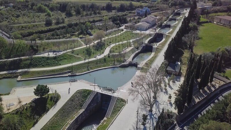 Les_Ecluses_de_Fonseranes_-_E_Brendle (1) écluses de fonseranes Béziers