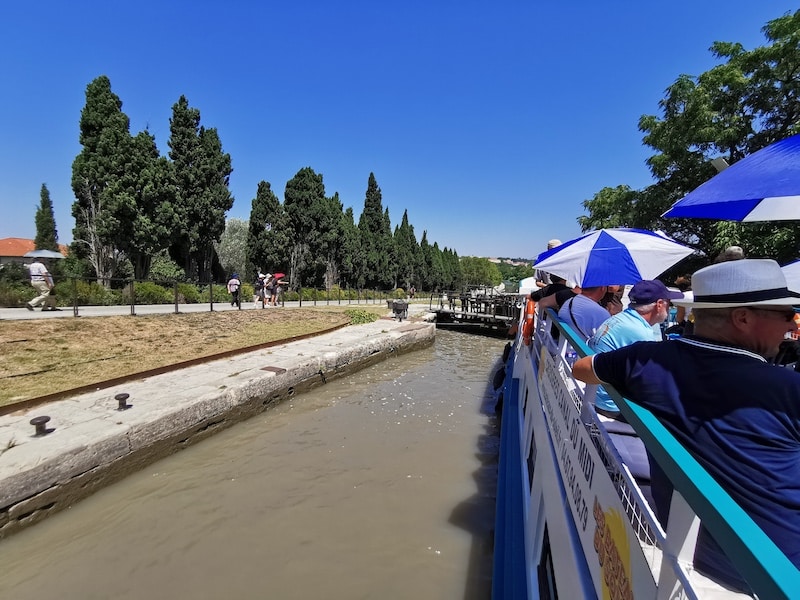 Bateaux du soleil 1-2022 Balade sur le canal du Midi et traversée des Ecluses de Fonséranes avec les Bateaux du soleil