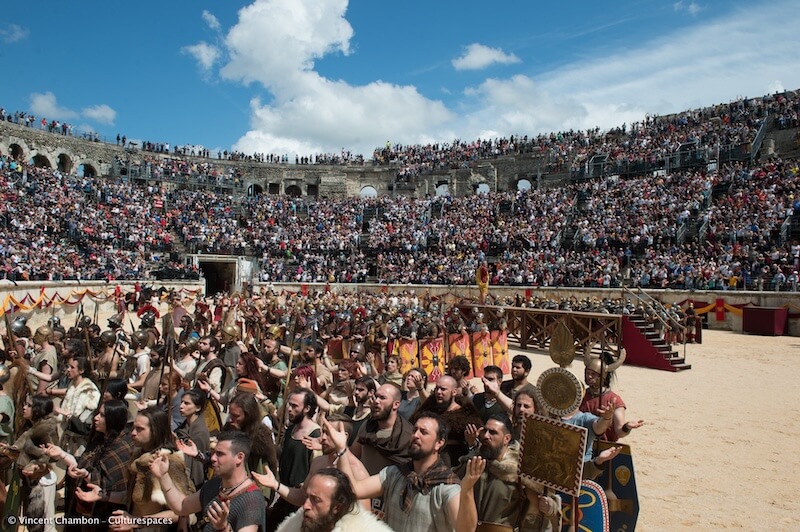Arènes de Nîmes - Grand spectacle - journées romaines Nîmes