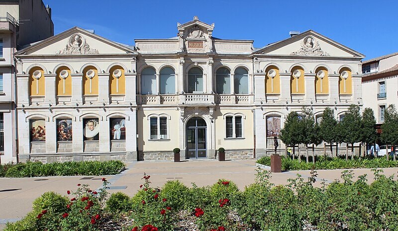 Musée des Beaux-Arts de Carcassonne, phot de l'extérieur du musée