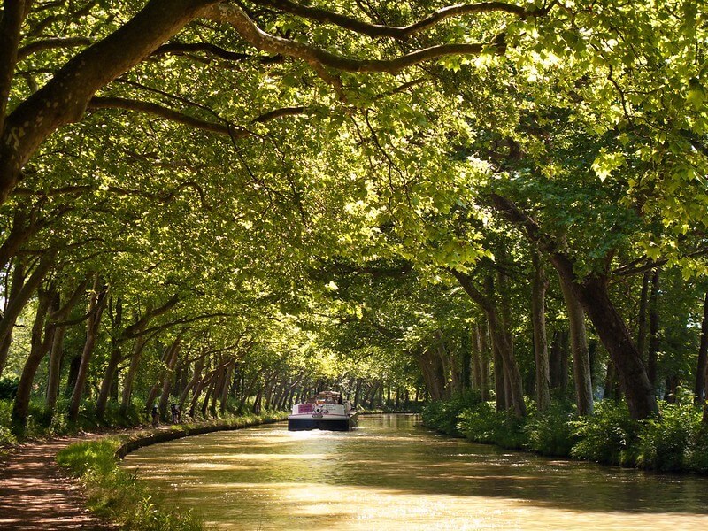 Le Canal du Midi sous le soleil par Isaac Alvarez i Brugada