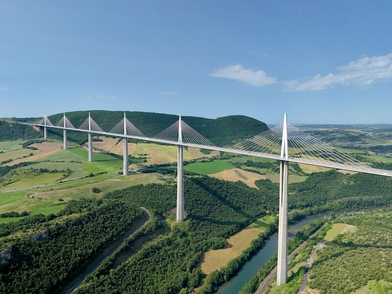 Viaduc de Millau - Drone AC