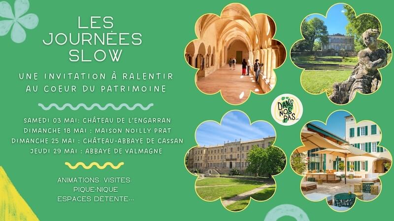 Dans nos Pas 2025 - Les journées SLOW des Sites d'exception en Languedoc