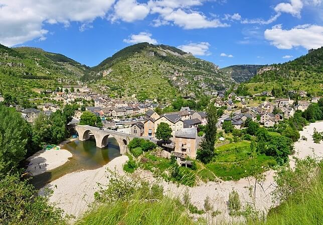 Sainte Enimie Gorges du Tarn, parmi les plus beaux villages de France en Languedoc