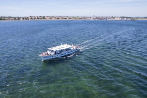 Balade en bateau sur l'étang de Thau avec l'Étoile de Thau IV, depuis le port de Marseillan dans l'Hérault