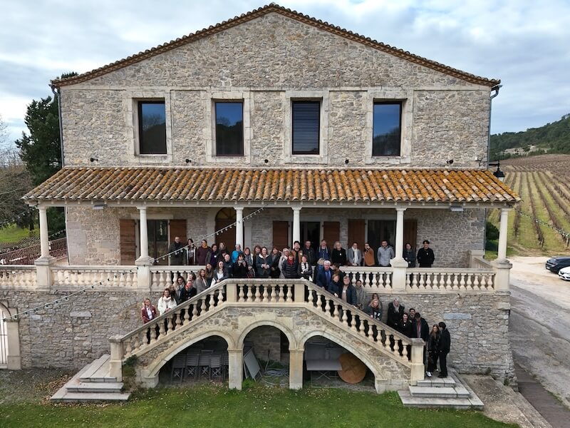 Reseau Sites d’exception Languedoc – BD Photo de groupe des membres du réseau des Sites d'exception en Languedoc