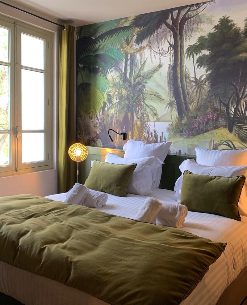 Chambre mariage – nuit de noce- Hotel saint Alban Superbe chambre pour la nuit de noce à l'Hôtel Saint Alban prés de Pézenas dans l'Hérault