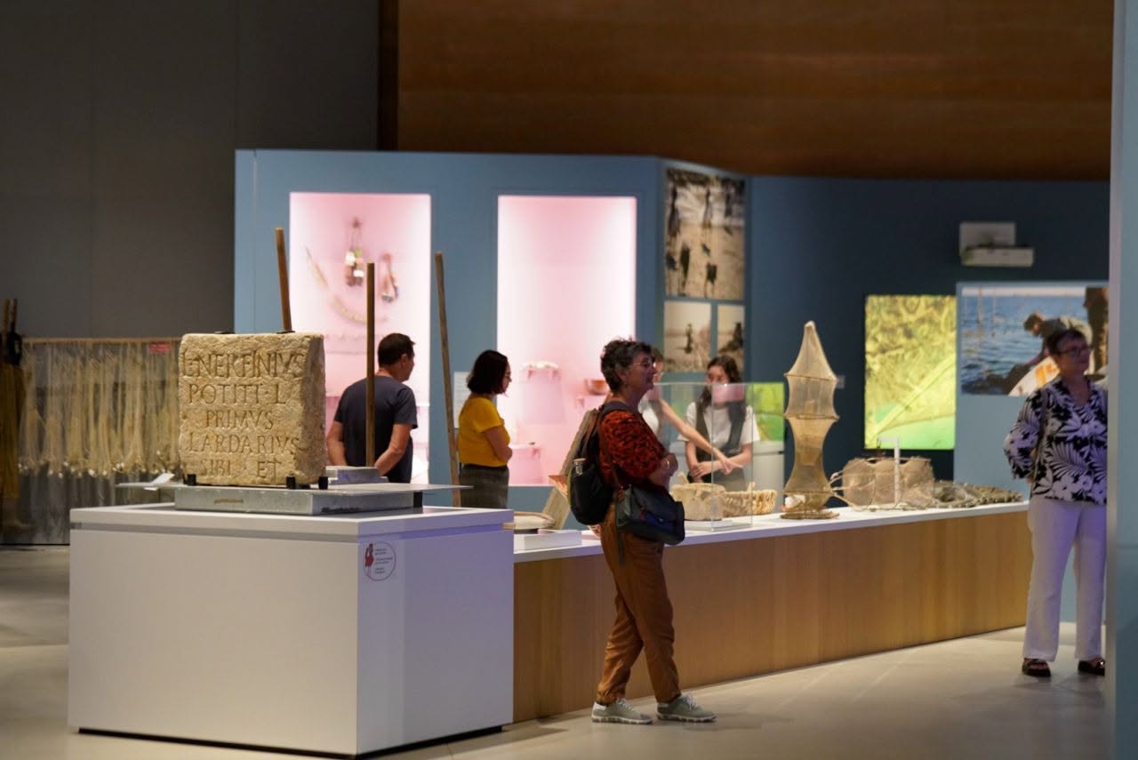 Expo memoire de Lagune au musée Narbo Via Narbonne