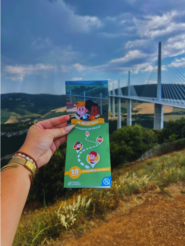 Jeu de piste Viaduc de Millau Jeu de piste pour des visites familles au Viaduc de Millau en Aveyron